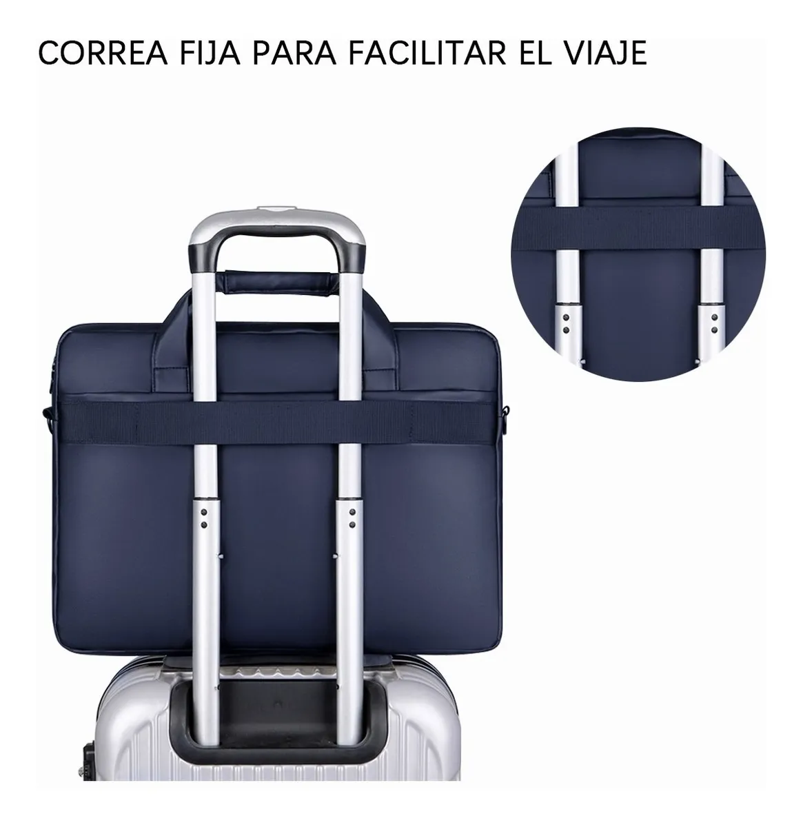 Foto 5 pulgar | Portafolios Lab.g Mochila Para Computadora  Azul Marino