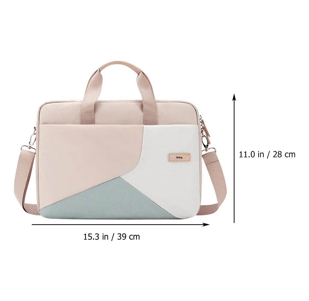 Foto 6 pulgar | Bolsa Belug De Viaje Para Portátil Para Mujer Rosa Azul Blanco