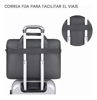 Foto 4 | Portafolios Belug Mochila Para Computadora Gris Oscuro