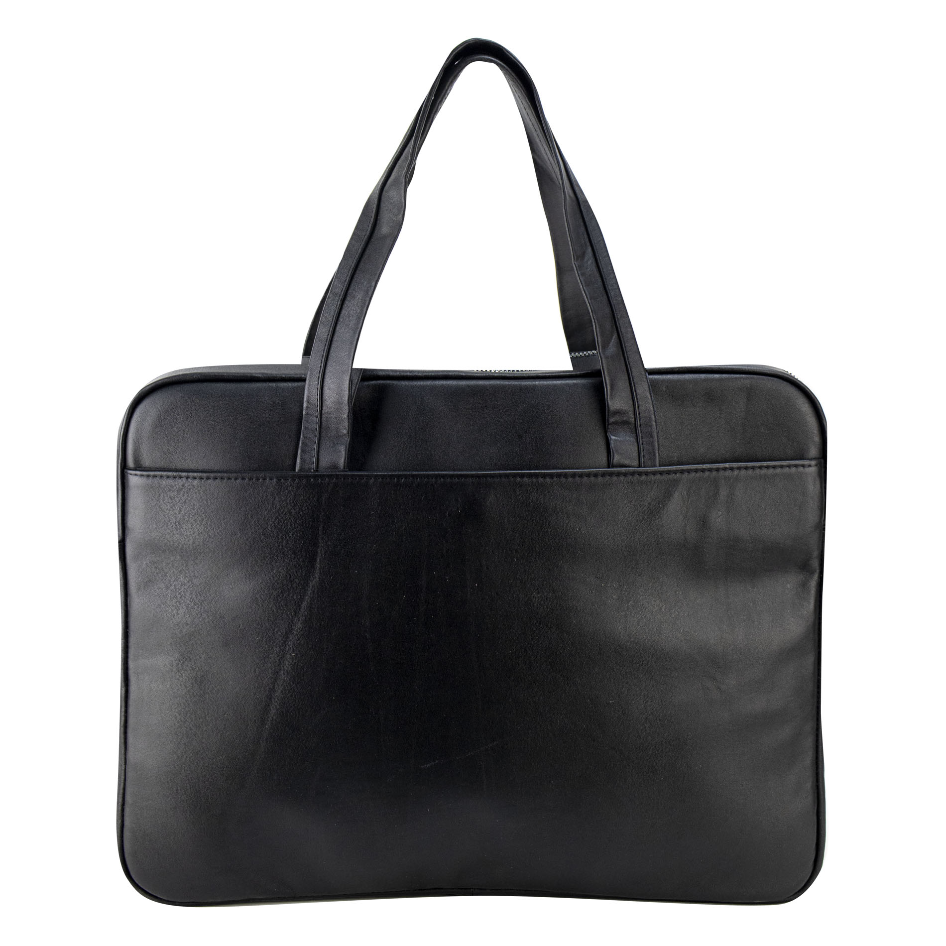 Foto 3 | Portafolio Unisex Negro Piel 100% Nukita Piel Rene Nueva Imagen