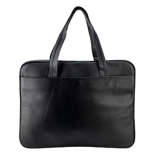 Foto 3 | Portafolio Unisex Negro Piel 100% Nukita Piel Rene Nueva Imagen
