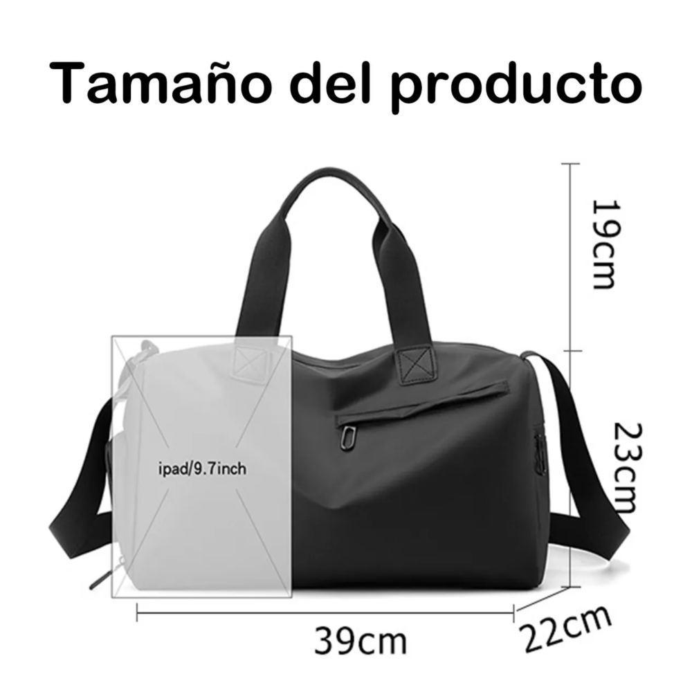 Foto 4 pulgar | Maleta Deportiva Bolsa Gym Belug  Negro
