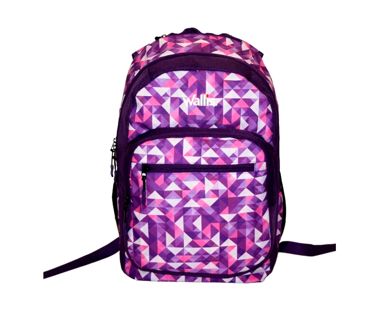 Foto 3 pulgar | Mochila Wallis Fun color Morada para Laptop 15''