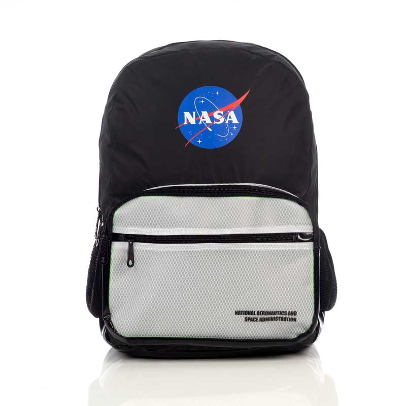 Foto 2 pulgar | Mochila NASA 0373 color Negro Oficial Backpack