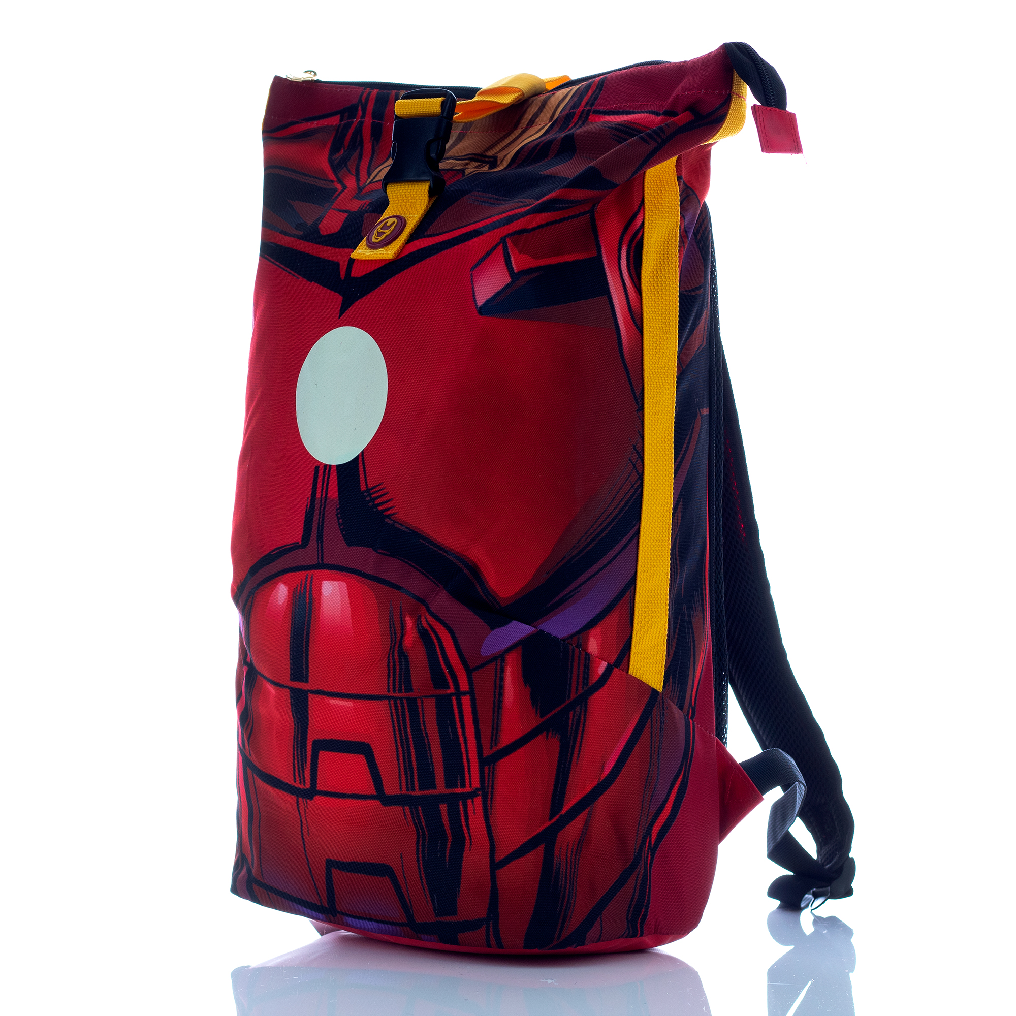 Foto 4 pulgar | Mochila Marvel Iron Man Power color Rojo