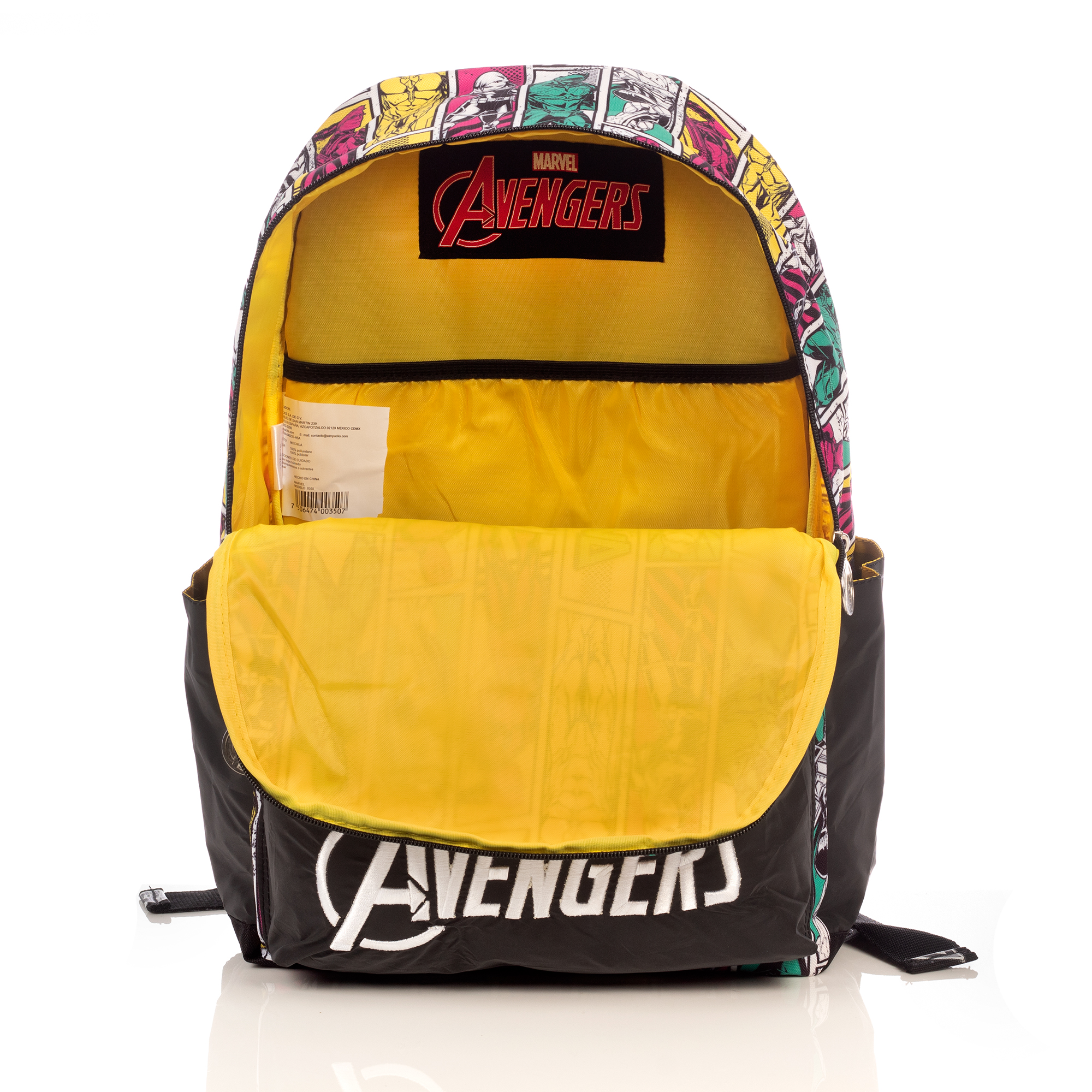 Foto 6 pulgar | Mochila Hardhead Marvel The Avengers Multicolor