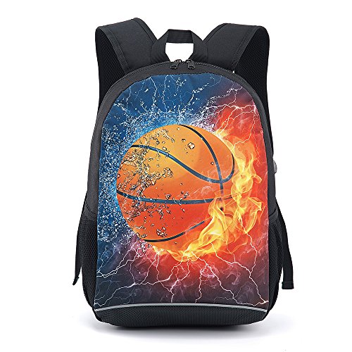 Venta Internacional- Mochila Escolar Caiwei de Fútbol Americano de 17 Pulgadas