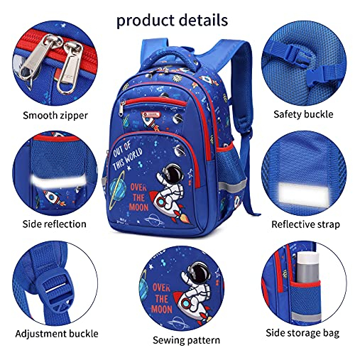 Foto 4 pulgar | Venta Internacional - Mochila Escolar Cusangel color Azul 15.6''