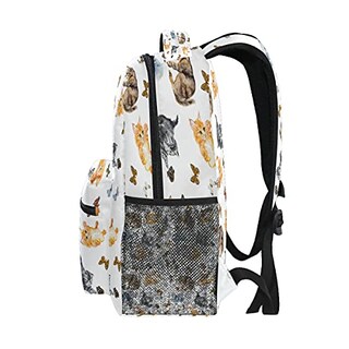 Foto 3 | Venta Internacional - Mochila Nander Viaje Portátil, Gatos Lindos Cazando Mariposas, Gran Capacidad, Negocios, Es