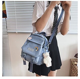 Foto 3 | Venta Internacional - Lindas Mini Mochilas Estética Para Adolescentes, Kawaii (verde, Accesorios)