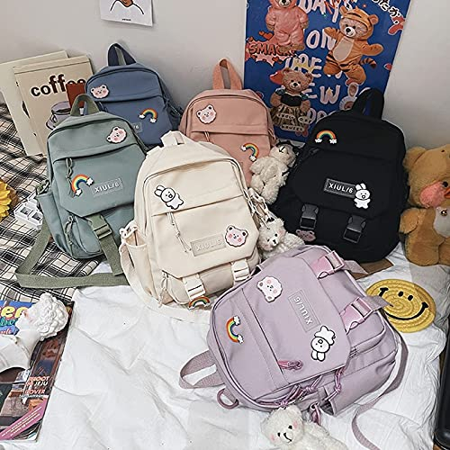 Foto 5 pulgar | Venta Internacional - Lindas Mini Mochilas Estética Para Adolescentes, Kawaii (verde, Accesorios)