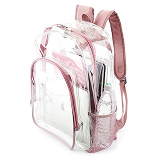 Foto 2 | Venta Internacional - Mochila Transparente Linda Para Mujeres Y Niñas, Bolsos De Plástico Transparente Para Ev