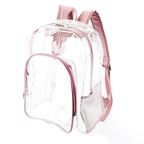 Foto 5 pulgar | Venta Internacional - Mochila Transparente Linda Para Mujeres Y Niñas, Bolsos De Plástico Transparente Para Ev