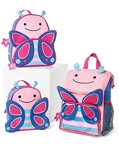 Foto 2 | Venta Internacional - Mochila Infantil Skip Hop, Zoo Kindergarten Para Edades De 5 A 7 Años, Mariposa