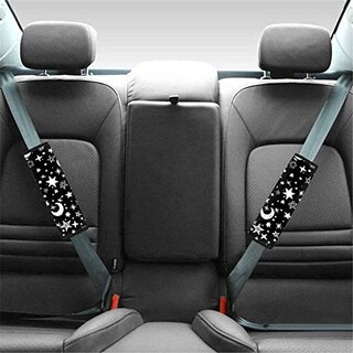 Foto 4 | Venta Internacional - Título: Funda Correa Cinturón Auto Luna Y Estrellas 2 Pcs Forchrinse P/ Coche, Camión, Su