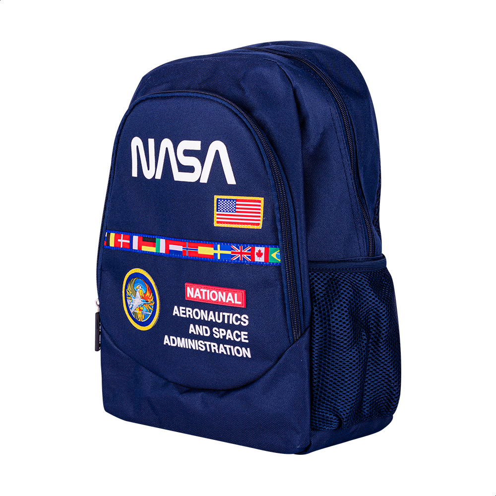 Foto 3 pulgar | Techzone Mochila Escolar Diseño Project Nasa Oficial Dos Amplios Compartimentos Con Bolsas Laterales De Malla