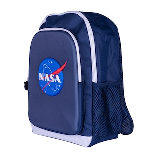 Foto 2 | Techzone Mochila Escolar Logo Nasa 3d Dos Amplios Compartimentos Y Bolsas Laterales De Malla