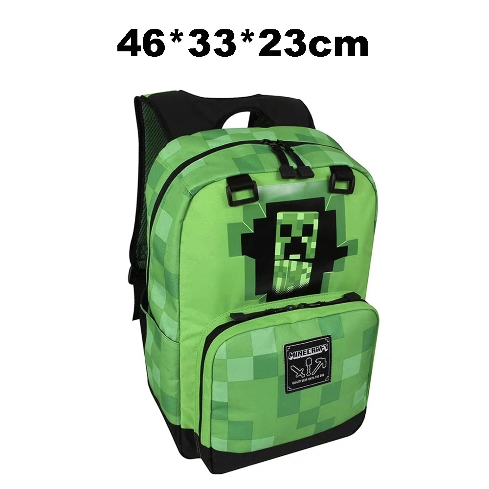 Foto 3 pulgar | Venta Internacional - Mochila Escolar Minecraft + Estuche + Lonchera 3 Piezas