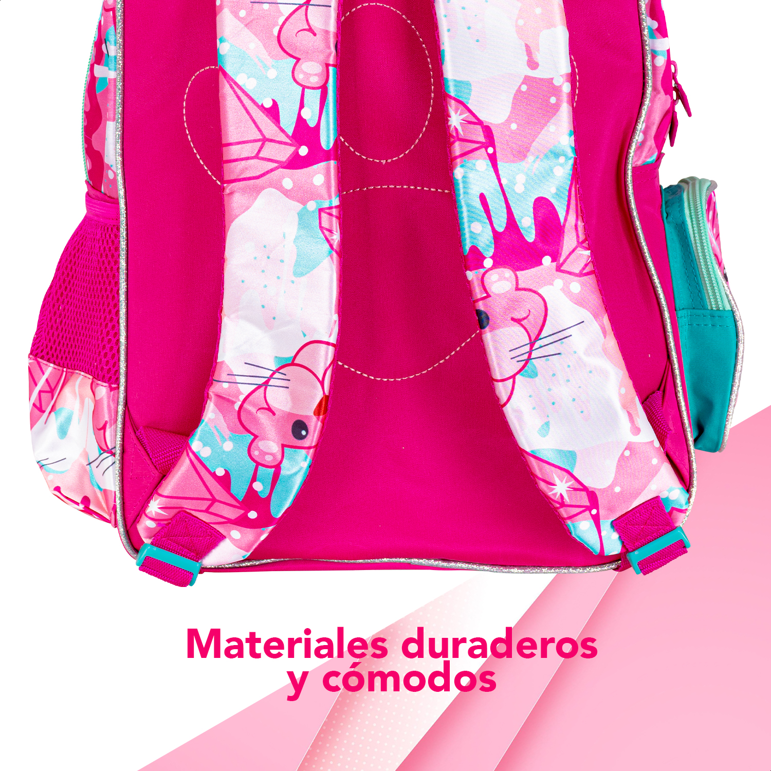Foto 6 pulgar | Mochila Escolar Pantera Rosa Pink Is The Word