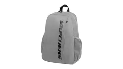 Foto 3 | Mochila Skechers Sb1099 Gris Escolar Compartimiento Para Laptop