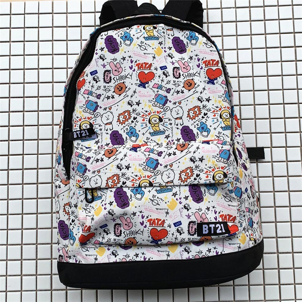 Foto 5 | Venta Internacional-Mochila Bt21 Escolar