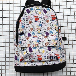 Foto 5 | Venta Internacional-Mochila Bt21 Escolar