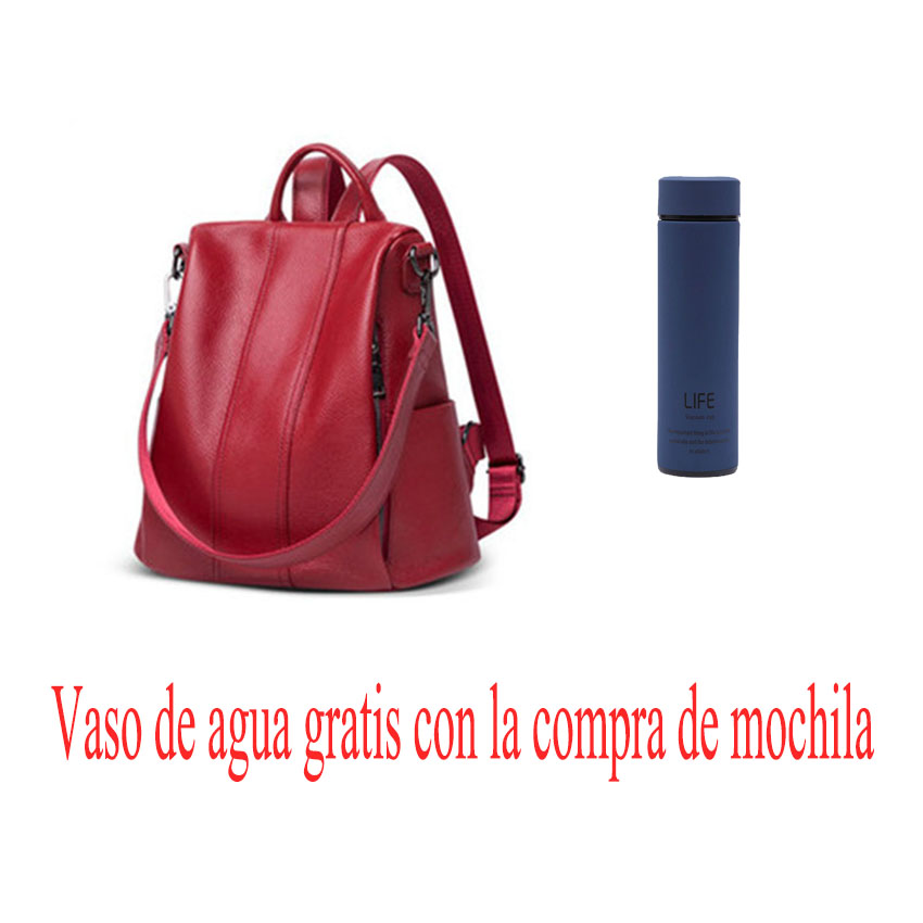 Foto 2 pulgar | Venta Internacional-mochila Genérica Impermeable Antirrobo De Piel Sintética Para Mujer