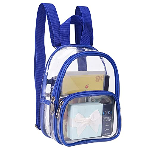 Foto 2 pulgar | Venta Internacional - Mochila Transparente color Azul para Niño