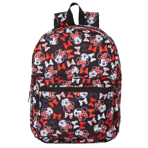 Foto 2 pulgar | Venta Internacional - Mochila de Disney Minnie Mouse para Niños y Adultos 16 Pulgadas Roja y Negra