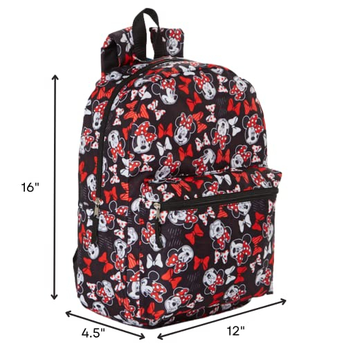 Foto 3 pulgar | Venta Internacional - Mochila de Disney Minnie Mouse para Niños y Adultos 16 Pulgadas Roja y Negra