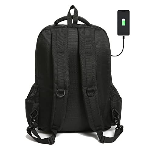 Foto 5 pulgar | Venta Internacional - Mochila de Viaje color Negro para Barberos con USB