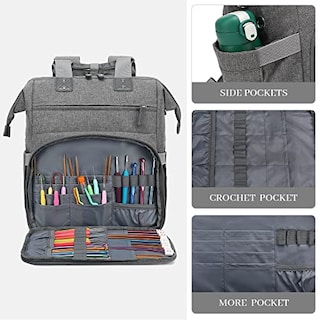Foto 2 | Venta Internacional - Mochila Organizadora Hilos Bolso Viaje con Puerto Carga Usb