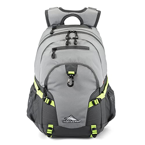 Foto 2 | Venta Internacional - Mochila High Sierra Loop Gris Acero Mercurio Verde Neón Talla Única