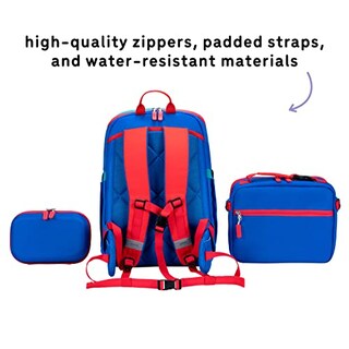 Foto 4 | Venta Internacional - Set Mochila para Niños Uninni Azul
