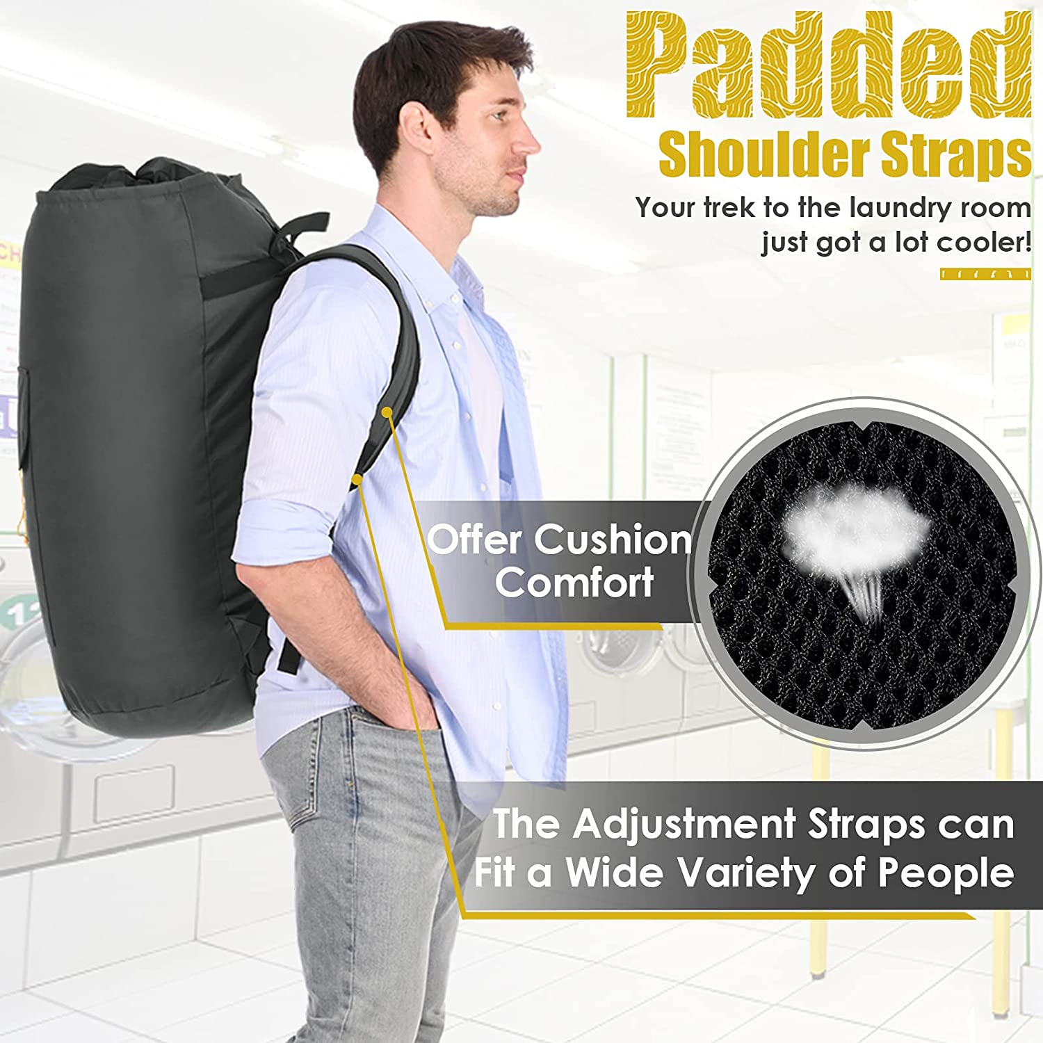 Foto 5 pulgar | Venta Internacional - Mochila de Lavado Resistente Xl - 115 l