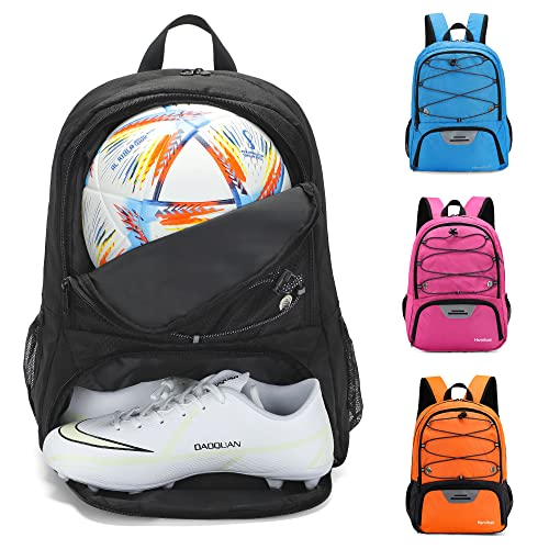 Foto 2 pulgar | Venta Internacional - Mochila Deportiva Juvenil Hsmihair con Compartimento para Pelota