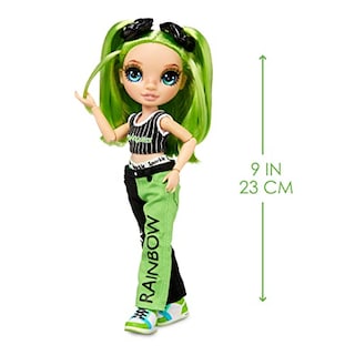 Foto 3 | Venta Internacional - Muñeca de Moda Verde Rainbow High Jr High Jade Hunter 9'' con Accesorios
