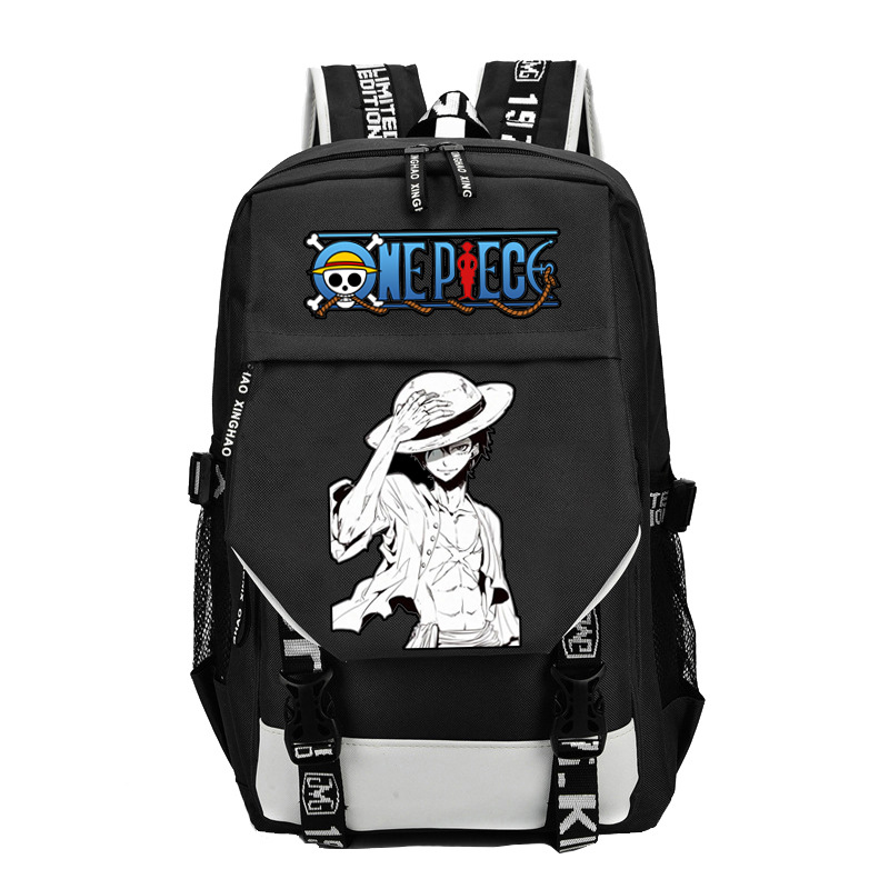 Venta Internacional - Mochila Escolar Anime color Negro