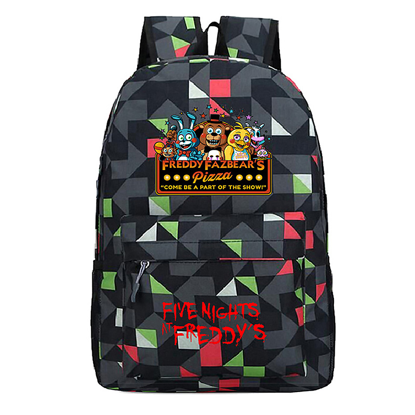 Foto 2 pulgar | Venta Internacional-Mochila Escolar Freddy Fazbear's Pizza color Gris