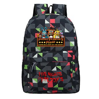 Foto 1 | Venta Internacional-Mochila Escolar Freddy Fazbear's Pizza color Gris