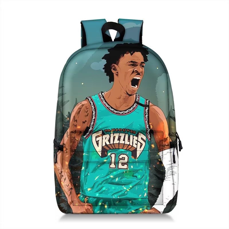 Foto 2 pulgar | Venta Internacional - Mochila Shooc Azul Grizzlies Estrella de la NBA