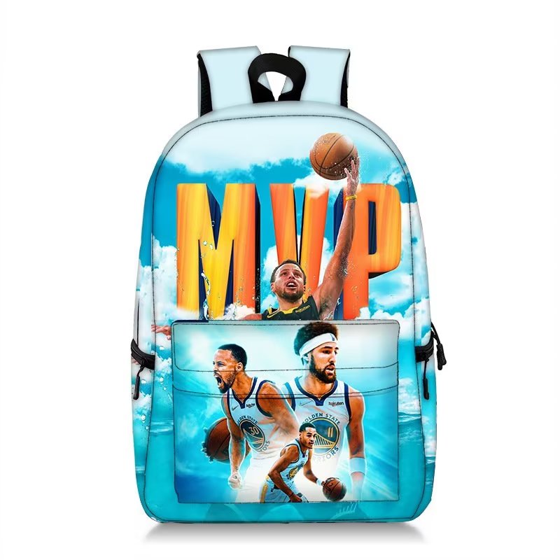 Foto 2 pulgar | Venta Internacional - Mochila para Estudiante Shooc Azul MVP NBA