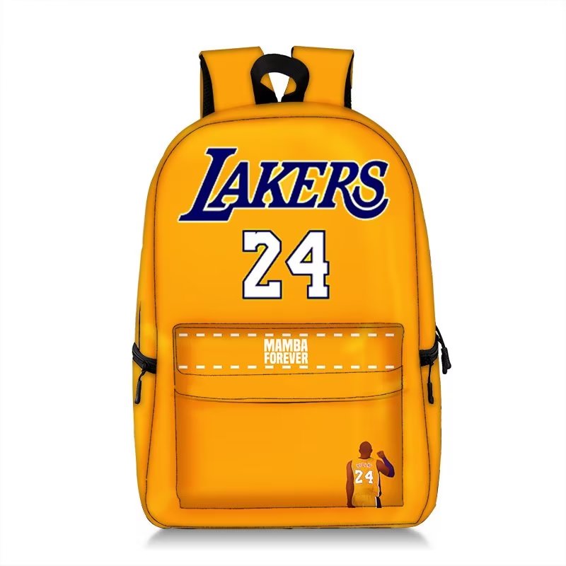 Foto 2 pulgar | Venta Internacional - Mochila Shooc Amarilla Lakers NBA