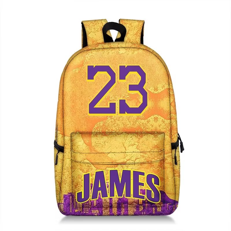 Foto 2 pulgar | Venta Internacional - Mochila Shooc Amarilla James 23 NBA