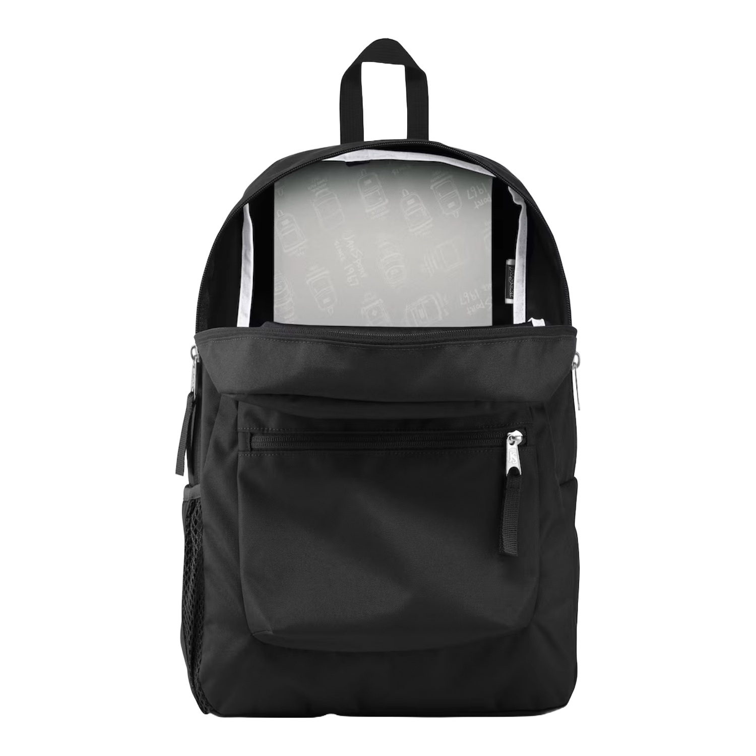 Foto 4 pulgar | Mochila Jansport Cross Town Js0a47lw008 Negra