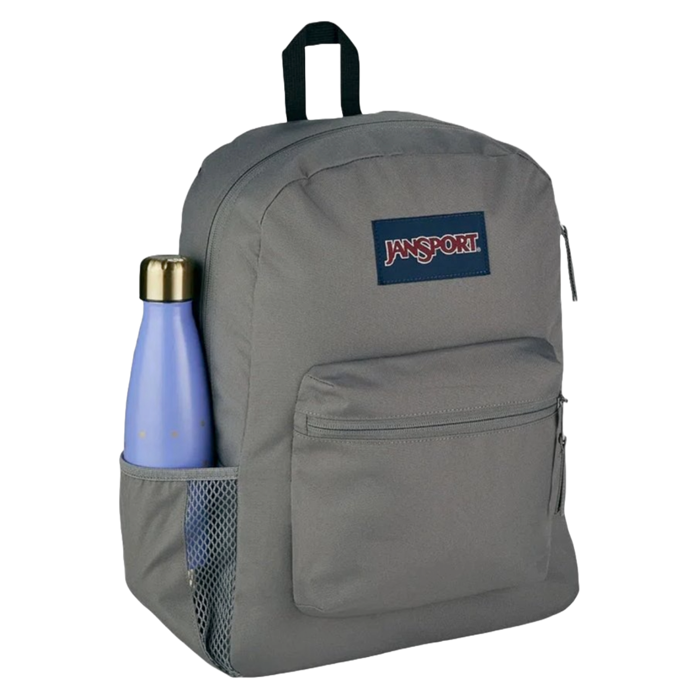 Foto 5 pulgar | Mochila JanSport Cross Town Gris