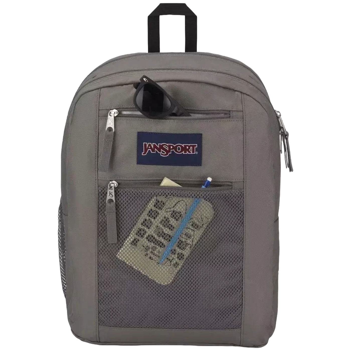 Foto 5 pulgar | Mochila Jansport Gris Zone Pack Js0a4qw47h6