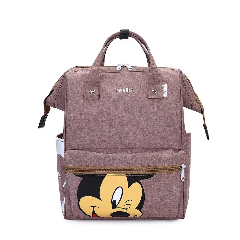 Foto 2 pulgar | Venta Internacional - Mochila de Tela Oxford Gran Capacidad Estampada Mickey Mouse