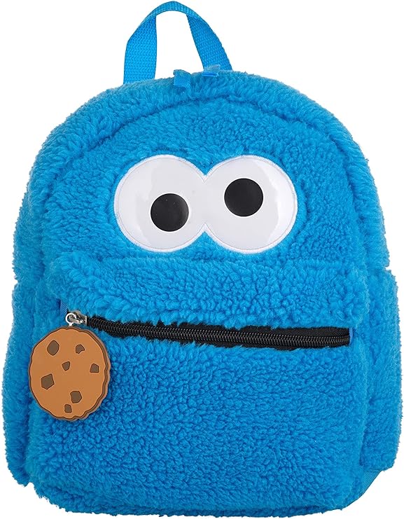 Foto 2 pulgar | Mini Mochila Sesame Street Elmo And Cookie Monster