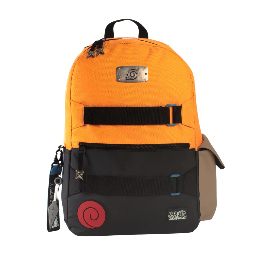 Mochila Naruto Shippuden Original Con Porta Lapto